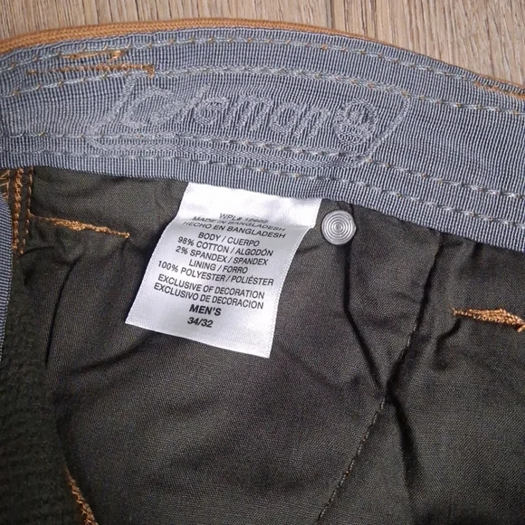 Coleman Men's 34 x 32 Toffee/Brown Utility, Fleece Lined, Stretch Pant NWT - Picture 7 of 8